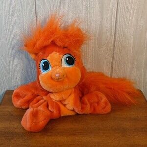 Build A Bear Disney Princess Ariel Palace Pets Orange Kitten 13" Plush Toy EUC